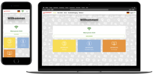 HOTSPLOTS WLAN-Portal screen