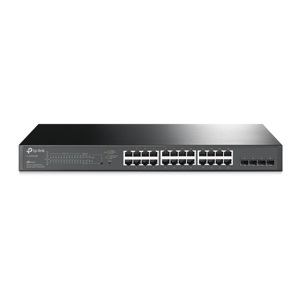 TP-Link Switch TL-SG2428P, 24 x GbE, POE+ (250W), 4 x SFP, Omada