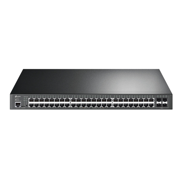 TP-Link Switch TL-SG3452P, 48 x GbE, POE+ (384W), 4 x SFP, Omada, Produktlebenszeitgarantie