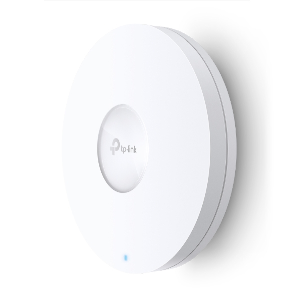 TP-Link EAP660 HD, 802.11b/g/n/a/ac/ax, 2.4 GHz: 4x4 MU-MIMO / 4 dBi, 5 GHz: 4x4 MU-MIMO / 5 dBi, PoE 802.3at / 12V DC, Omada (inkl. DC-Netzteil)