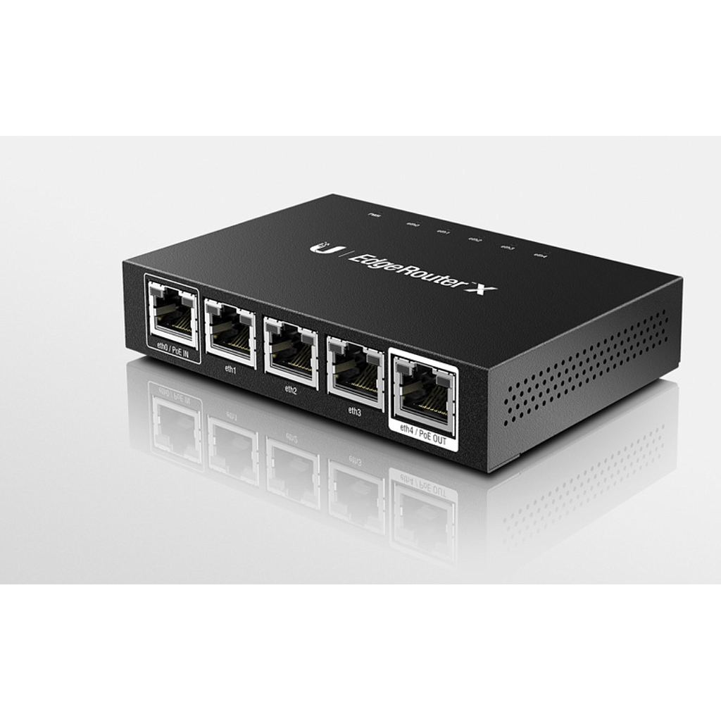 Ubiquiti EdgeRouter X, inkl. HOTSPLOTS Firmware