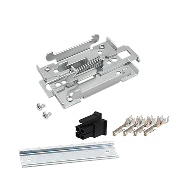 Teltonika RUTX11 RUTX12 mounting kit (rail mount+DIN rail+power connector)